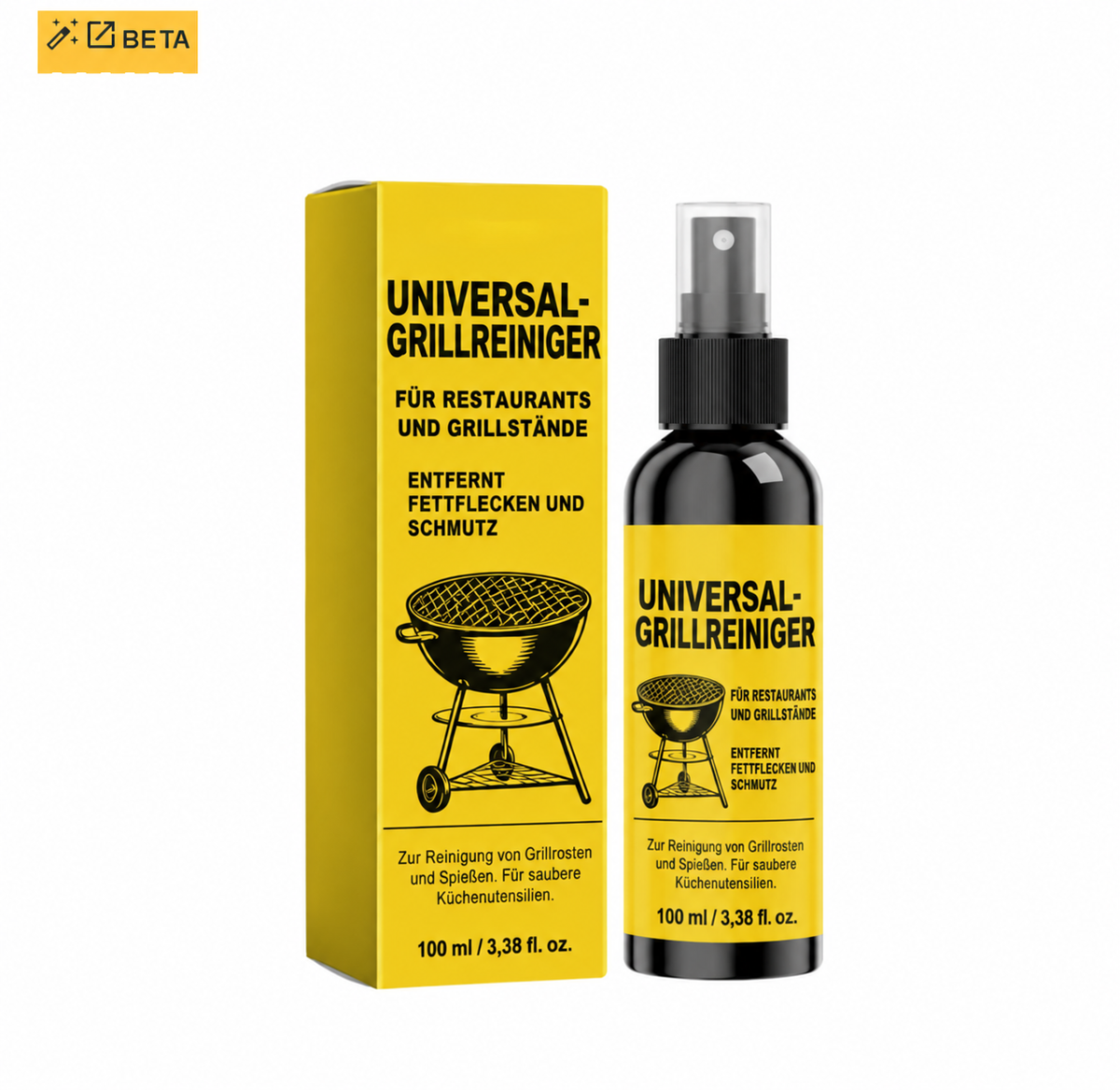 💕🧽 Heavy-duty BBQ cleaner – dissolves carbon, grease, and baked-on grime!