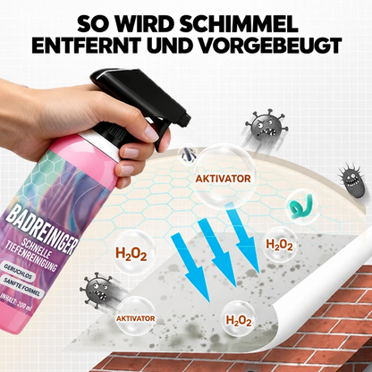 🌸✨ Badreiniger: Glanz in Sekunden – ohne aggressive Dämpfe