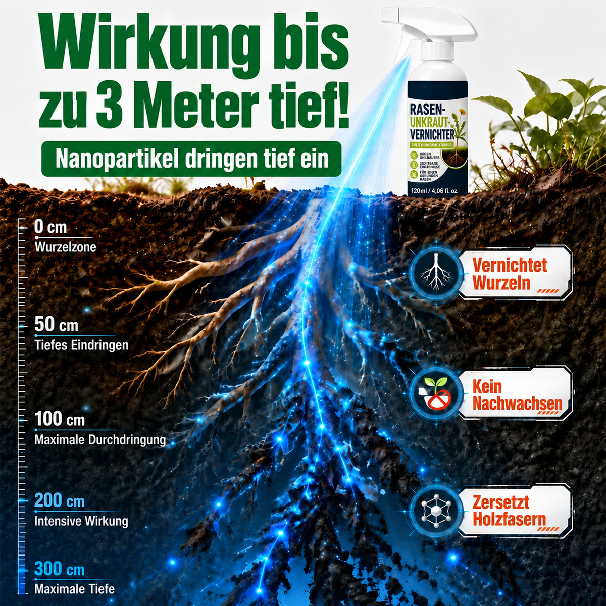 ⚡ Mühelos Unkraut im Garten entfernen – Unkrautvernichter für den Hausgebrauch