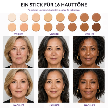 🔥 Farbwechselnder Foundation-Stick – Der Stick, der reife Haut wieder zum Strahlen bringt