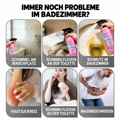 🌸✨ Badreiniger: Glanz in Sekunden – ohne aggressive Dämpfe