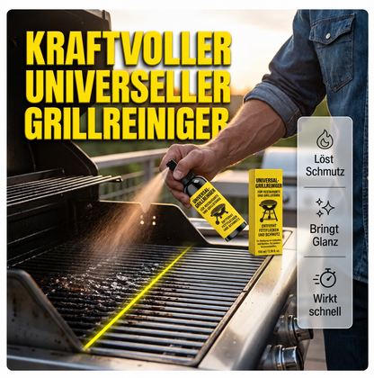 💕🧽 Heavy-duty BBQ cleaner – dissolves carbon, grease, and baked-on grime!