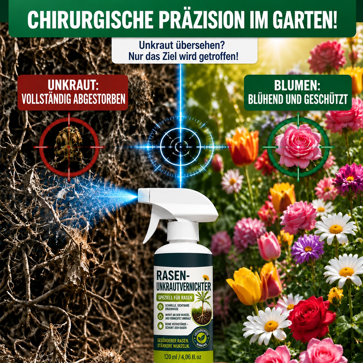 ⚡ Mühelos Unkraut im Garten entfernen – Unkrautvernichter für den Hausgebrauch
