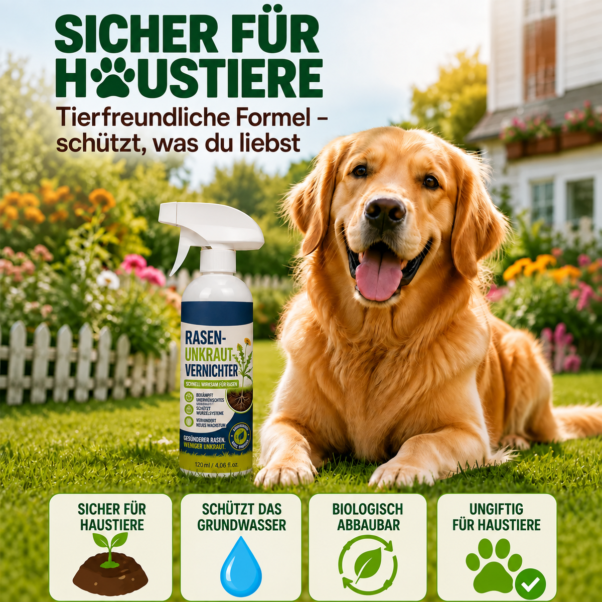 ⚡ Mühelos Unkraut im Garten entfernen – Unkrautvernichter für den Hausgebrauch