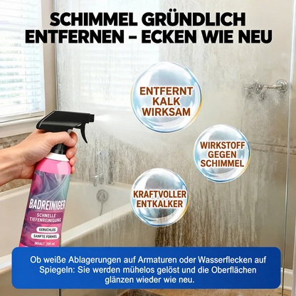 🌸✨ Badreiniger: Glanz in Sekunden – ohne aggressive Dämpfe