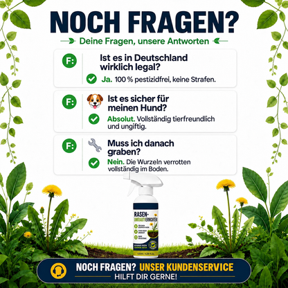 ⚡ Mühelos Unkraut im Garten entfernen – Unkrautvernichter für den Hausgebrauch