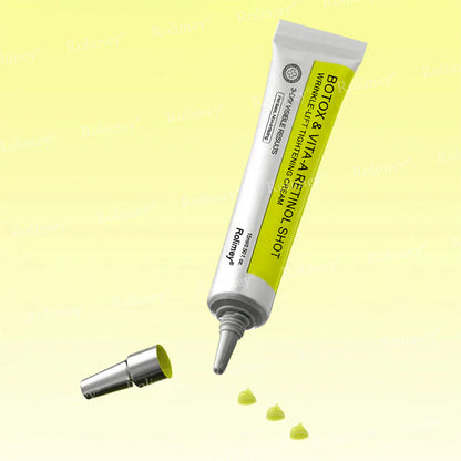 👨‍⚕️✅ Made and shipped from the USA – Rolimey® Botox & Vita-A Retinol Shot tightening and wrinkle-reducing cream – Last day of promotion, 70% OFF