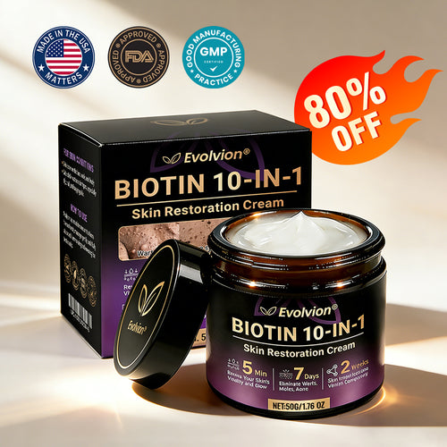Made and Shipped from USA ✨Evolvion® Biotin 10-in-1 Skin Restoration Cream