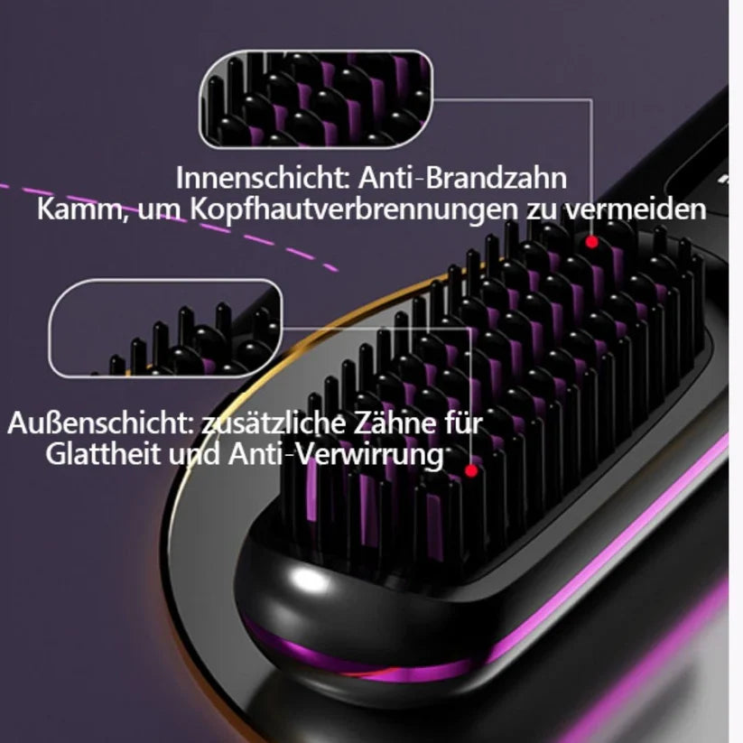 🆙 Die erste intelligente Stylingbürste für kurzes Haar – präzise, sicher & mühelos