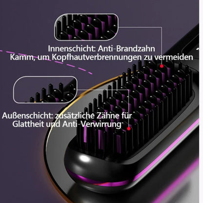 🆙 Die erste intelligente Stylingbürste für kurzes Haar – präzise, sicher & mühelos