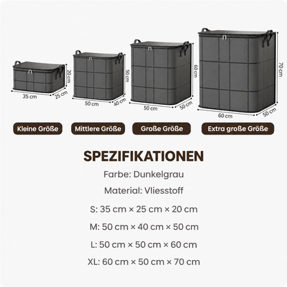 🪄50 % RABATT – WERKSABVERKAUF 📦 Faltbare Aufbewahrungstasche – wasserabweisend, staubgeschützt, extra groß & leicht zu transportieren 🌟