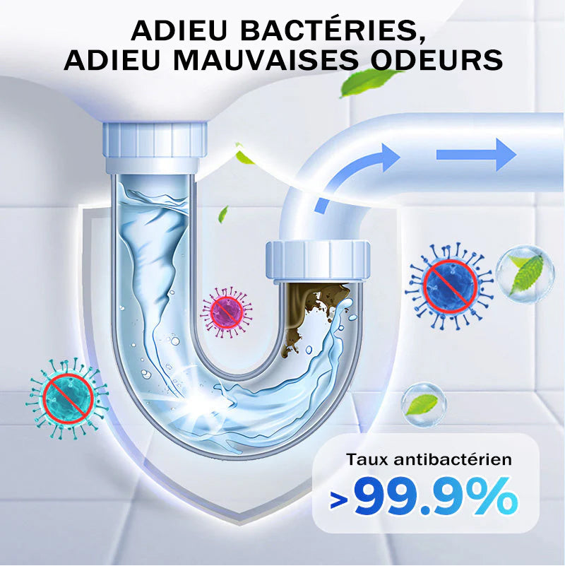 🆙 Kraftvolles Rohrreinigungspulver für den täglichen Gebrauch – schnelle, sichere und schonende Wirkung für Küche, Bad und Dusche