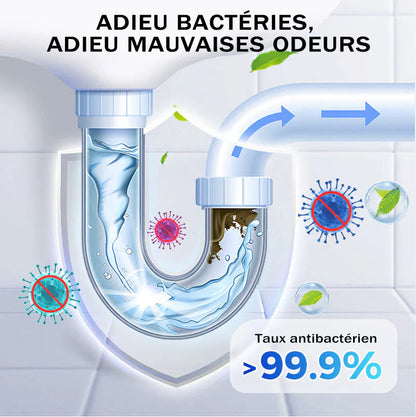 🆙 Kraftvolles Rohrreinigungspulver für den täglichen Gebrauch – schnelle, sichere und schonende Wirkung für Küche, Bad und Dusche