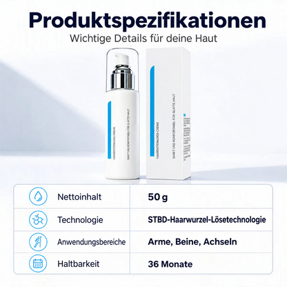 🎉 50 % Rabatt! 🔥 Kühlende Haarentfernungscreme für empfindliche Haut