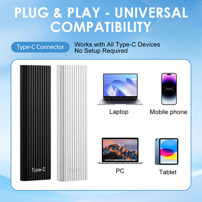 🏆Flash Sale⚡ 50K+ SOLD! Almost Gone-🔥16TB Large-Capacity Type-C Portable Mini SSD
