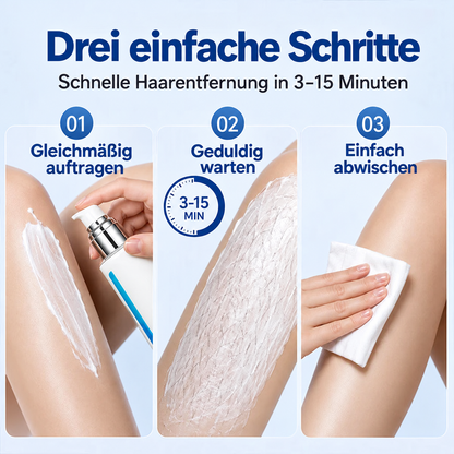 🎉 50 % Rabatt! 🔥 Kühlende Haarentfernungscreme für empfindliche Haut