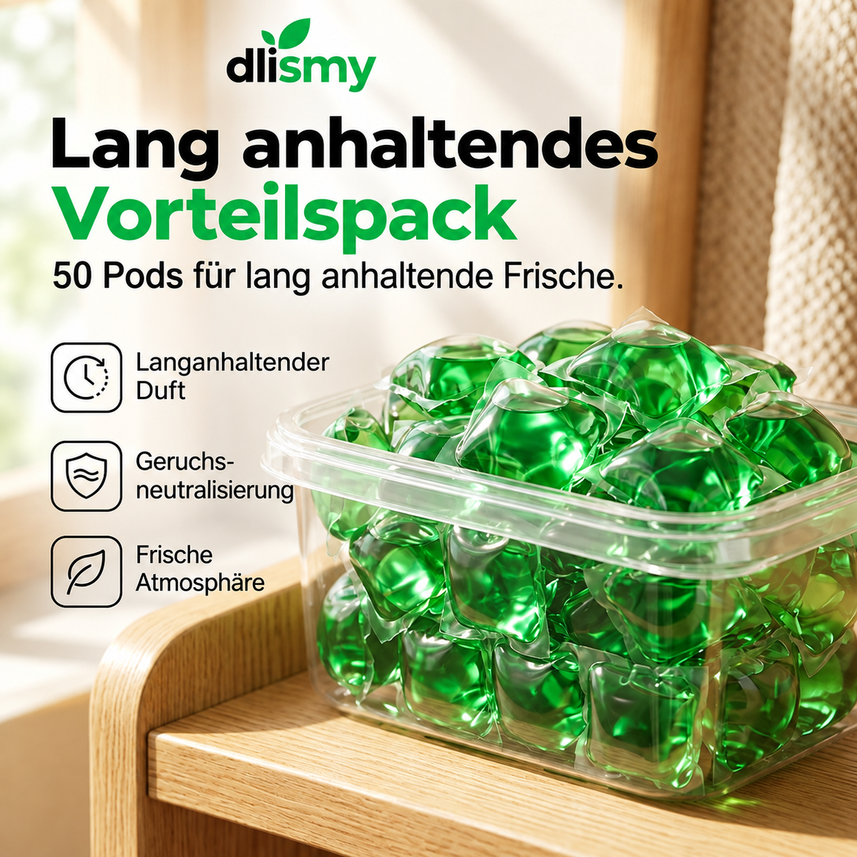 🥳 2026 HOT SALE 💞 50K+ VERKAUFT! 50 % RABATT – Abfluss-Geruchsstopp-Pods mit Bio-Enzym-Formel für frischen Duft. 🚰✅