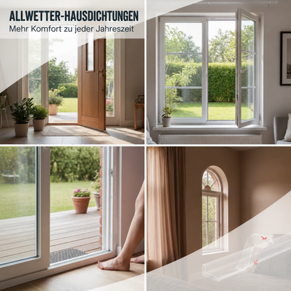 🔥Selbstklebende Dichtungsleiste – Zugluftschutz, Isolierend & Einfach Anzubringen