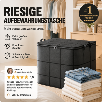 🪄50 % RABATT – WERKSABVERKAUF 📦 Faltbare Aufbewahrungstasche – wasserabweisend, staubgeschützt, extra groß & leicht zu transportieren 🌟