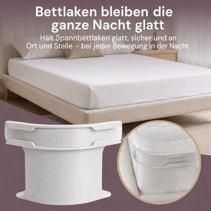 Bettlaken-Clips – 4er-Pack