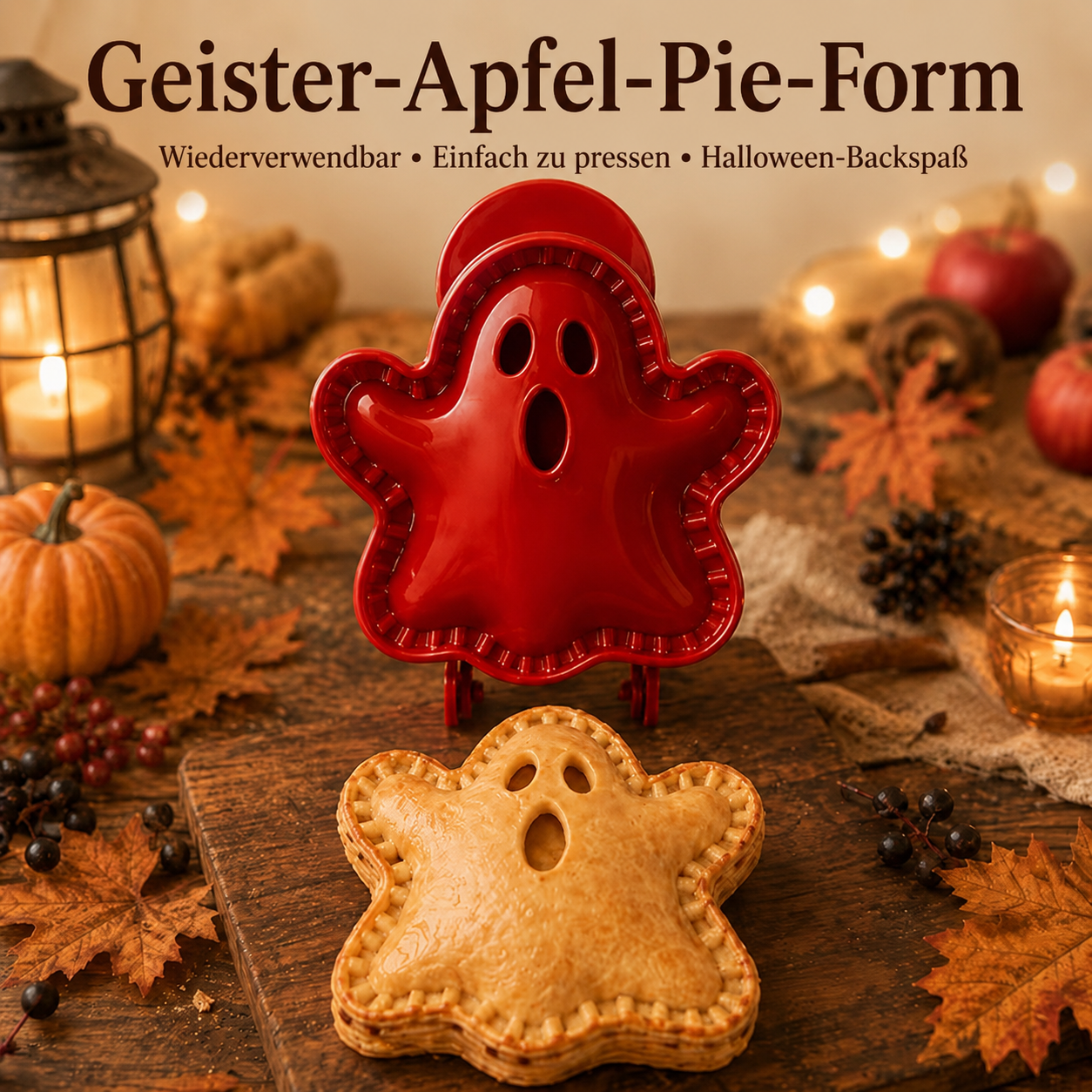 🎃 8-teiliges Halloween Mini-Handpie-Formen-Set ✈️