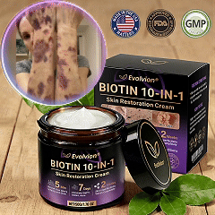 Made and Shipped from USA ✨Evolvion® Biotin 10-in-1 Skin Restoration Cream 🍀