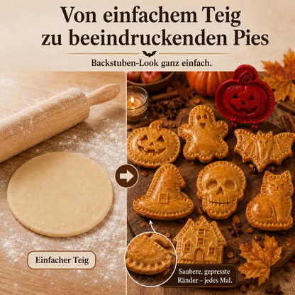 🎃 8-teiliges Halloween Mini-Handpie-Formen-Set ✈️