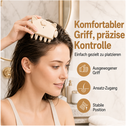 👱‍♀️ Kabelloser, beheizbarer Volumen-Ansatzclip, tragbares Reise-Haarstyling-Tool für feines, glattes Haar