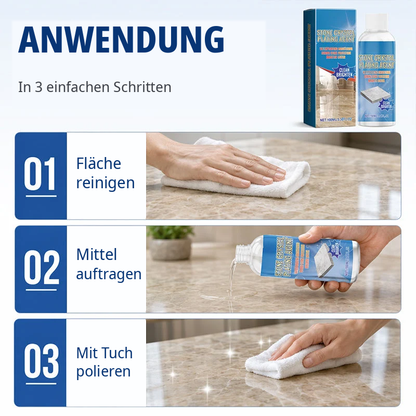 🆙 Marmor-Reinigungs- & Poliermittel – Reinigt sanft, verleiht neuen Glanz und schützt versiegelte Steinoberflächen ✨