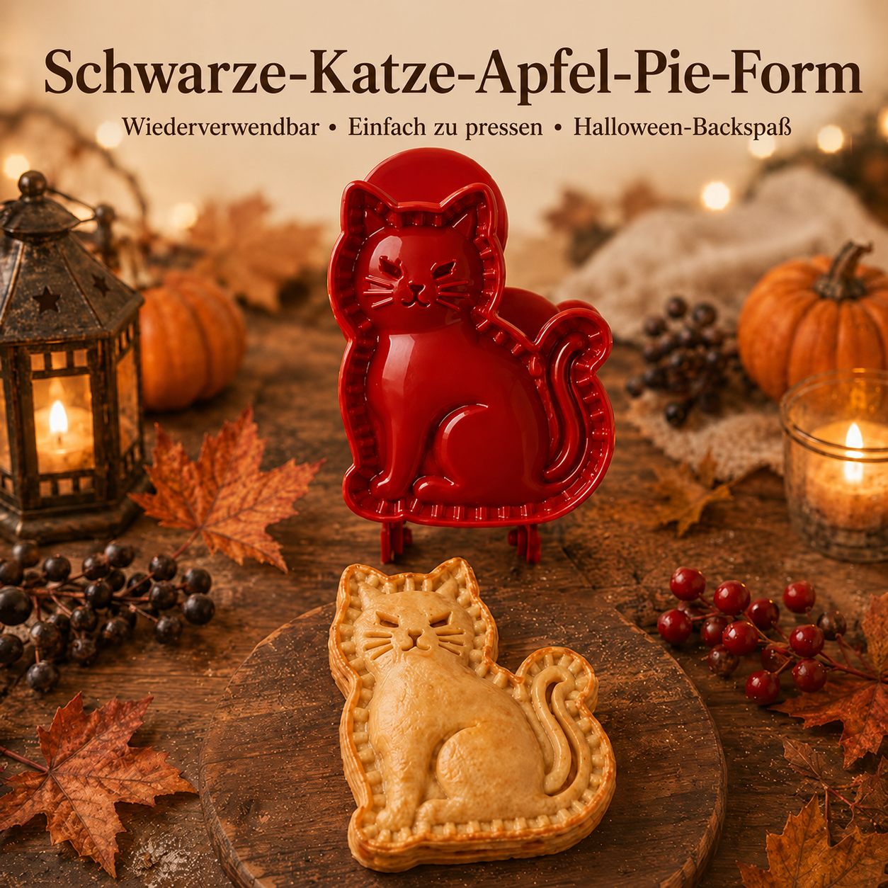🎃 8-teiliges Halloween Mini-Handpie-Formen-Set ✈️