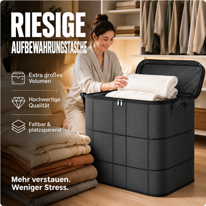 🪄50 % RABATT – WERKSABVERKAUF 📦 Faltbare Aufbewahrungstasche – wasserabweisend, staubgeschützt, extra groß & leicht zu transportieren 🌟