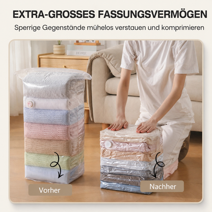 💨Vakuum-Aufbewahrungsbeutel ohne Pumpe