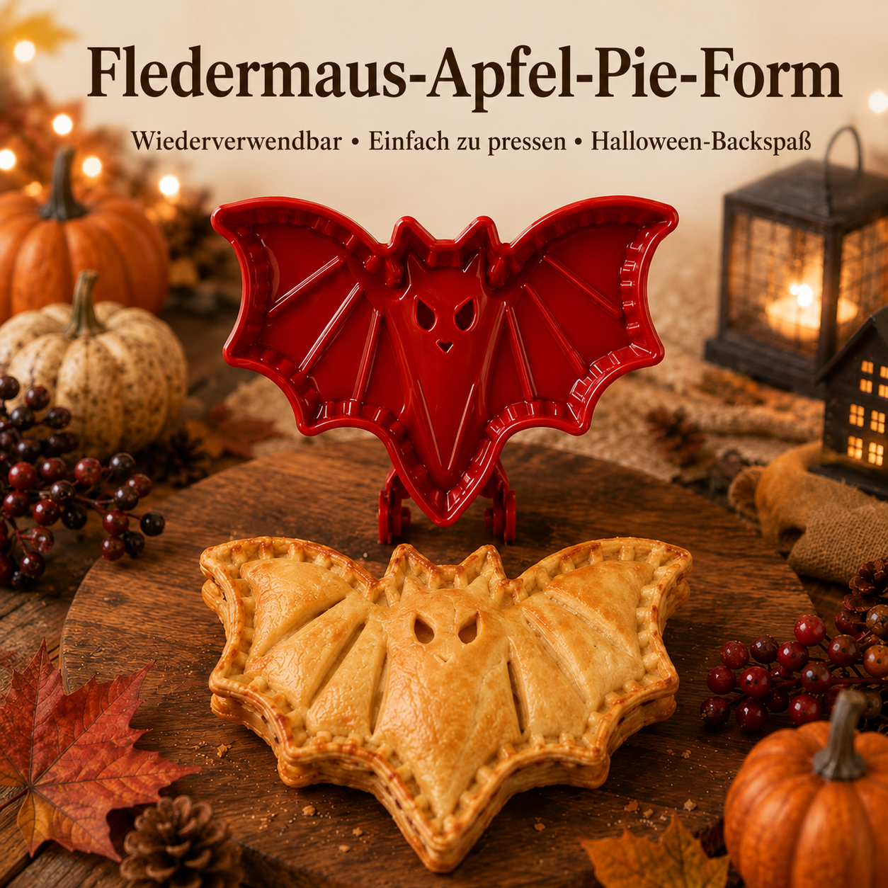 🎃 8-teiliges Halloween Mini-Handpie-Formen-Set ✈️