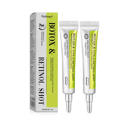 👨‍⚕️✅ Made and shipped from the USA – Rolimey® Botox & Vita-A Retinol Shot tightening and wrinkle-reducing cream – Last day of promotion, 70% OFF