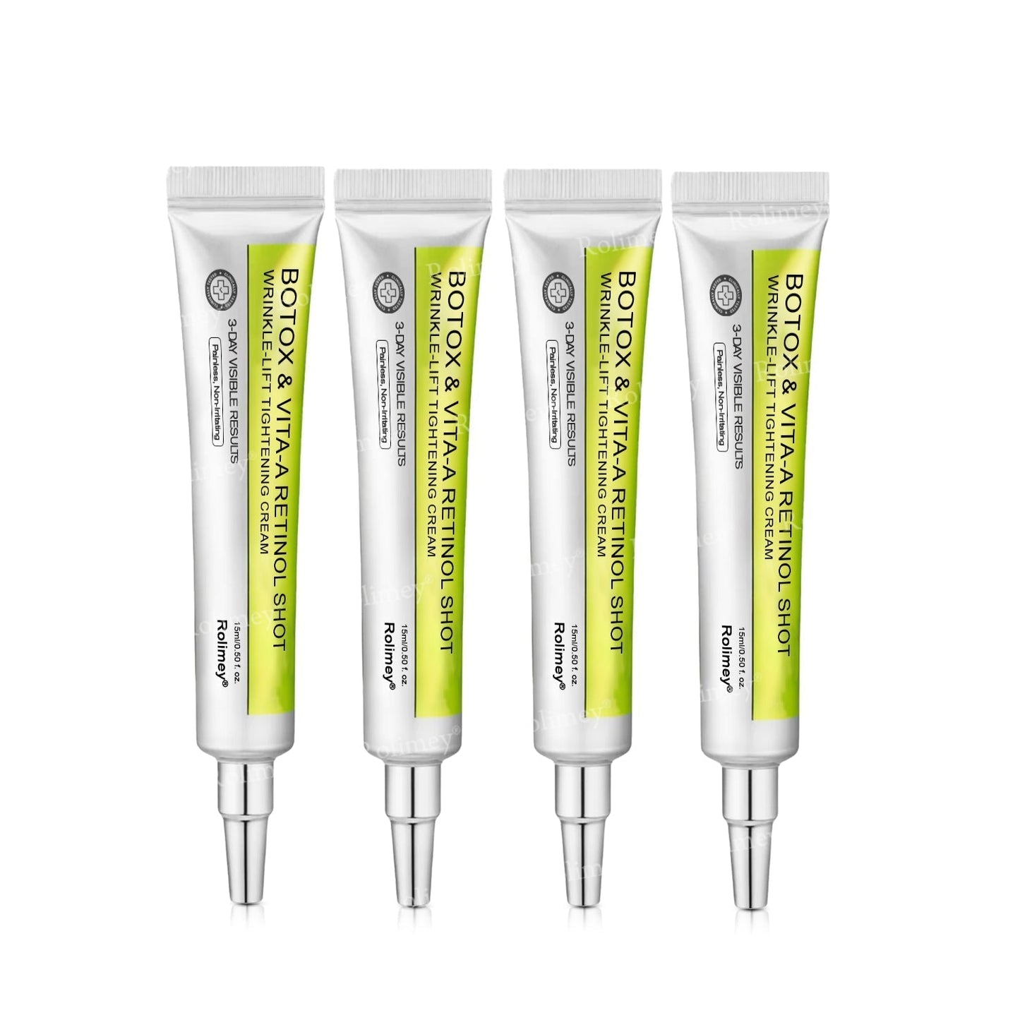 👨‍⚕️✅ Made and shipped from the USA – Rolimey® Botox & Vita-A Retinol Shot tightening and wrinkle-reducing cream – Last day of promotion, 70% OFF